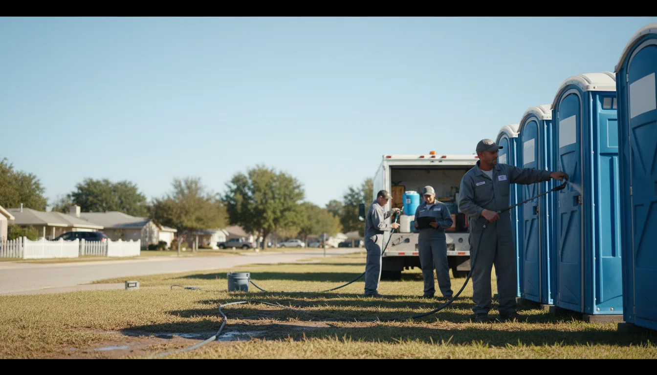 Long-Term Portable Toilet Rental in Fort Oglethorpe, GA near me